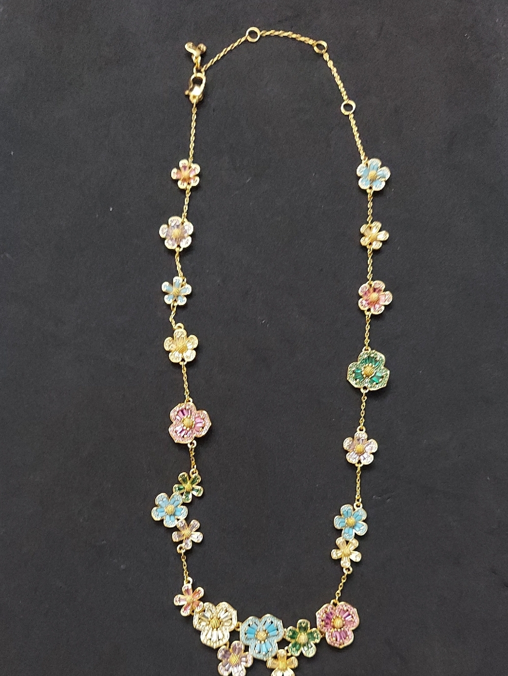 Kate Spade Fleurette Statement Necklace New - Picture 4 of 4